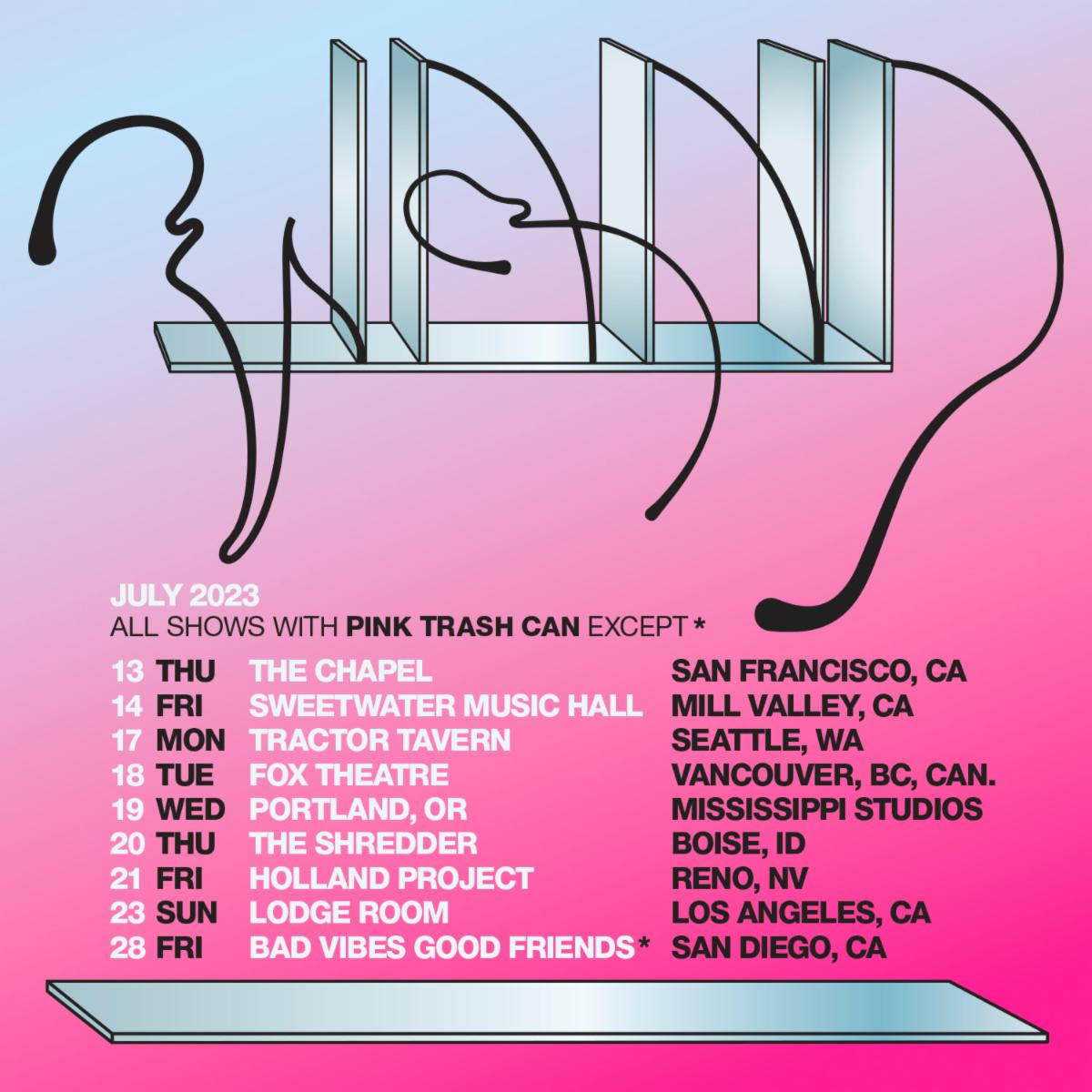 Wand Announce West Coast Tour Starting July 13 In San Francisco ...