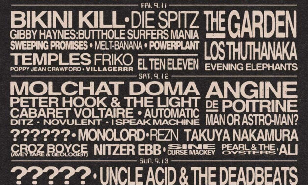 LEVITATION 2026 Announces Lineup: Bikini Kill, American Football, Peter Hook, Smerz, The Garden, Arlo Parks, Angine de Poitrine, Die Spitz, Molchat Doma & more